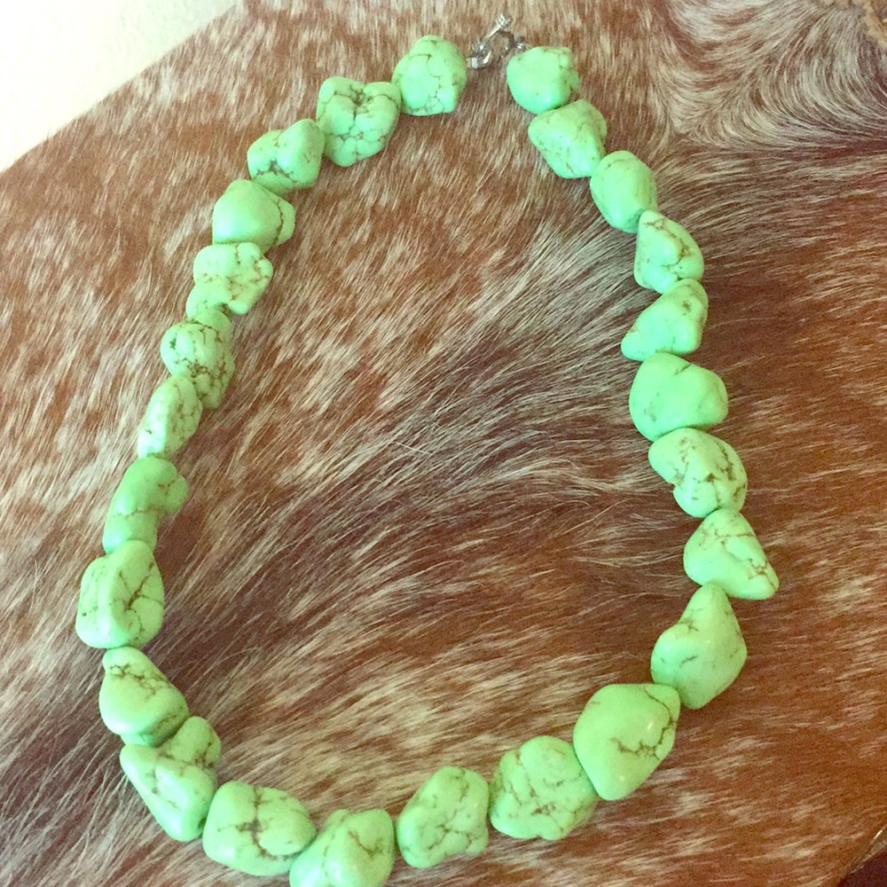 Lime green Necklace